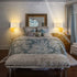 Farmhouse Wall Sconces Plug in Set of Two Brass Swing Arm Wall Lamp with Fabric Shade